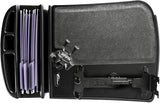 AutoExec AUE05400 Efficiency GripMaster Car Desk Black Finish with Phone Mount and Printer Stand