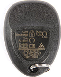 GM Genuine Parts 22936101 5 Button Keyless Entry Remote Key Fob