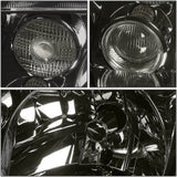 DNA Motoring HL-OH-VWJE99-SM Pair of Smoke Lens Euro-Spec E-Code Style Headlights Compatible with 99-05 Jetta MKIV,Left & Right Side