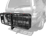 MaxxHaul 70103 Hitch Mount Steel Folding Cargo Carrier - 60" x 21"