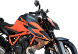 Puig Downforce Spoilers Naked KTM 1290 SUPERDUKE R 20-21, Orange, One Size