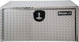 Buyers Products 1705103 Diamond Tread Aluminum Underbody Truck Box with T-Handle Latch, 18 x 18 x 30 Inch