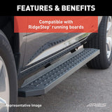 ARIES 2055111 VersaTrac Mounting Brackets, Running Boards Sold Separately