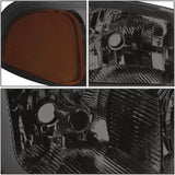 DNA Motoring Smoked clear HL-LB-SIERRA99-SM-CL1 4PCs LED DRL Strip Headlight+Bumper Lamp[99-07 GMC Sierra/Yukon]