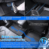 Cartist Custom Fit for Floor Mats Honda Civic 2012 2013 2014 2015 All Weather Waterproof Floor Liners Front & Rear Row Carpet Protection Mat TPE Odorless