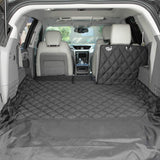 4Knines SUV Cargo Liner for Fold Down Seats - 60/40 Split and Armrest Pass-Through Compatible - USA Based Company (Extra Large, Tan)