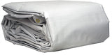 HydraTarp 20 Ft. X 30 Ft. Super Heavy Duty Waterproof Tarp - 16mil Thick - White/Brown Reversible Tarp