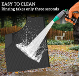 LDETXY Floor Mats for Can Am Defender, TPE Front Row Floor Liners All Weather Protection Slush Mats for Can-Am Defender / Defender MAX Accessories (2PCS)