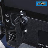 EAG Metal Tailgate Table Cargo Storage Rack Shelf Compatible with 07-18 Wrangler JK