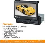 XO Vision X352 7-Inch Wide Screen DVD Receiver