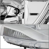 DNA Motoring HL-OH-CCO15-CH-CL1 Chrome Housing Headlights Replacement For 15-20 Colorado