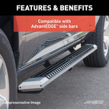 ARIES 2055111 VersaTrac Mounting Brackets, Running Boards Sold Separately