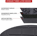 BASENOR Tesla Model Y Floor Mats 3D Full Set Liners All-Weather Anti-Slip Waterproof Frunk & Trunk Mat Accessories Compatible with 5 seat Model Y