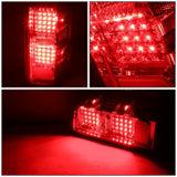DNA Motoring TL-CSIL15-LED-CH-RD LED Tail Light Compatible With 14-19 Silverado 1500 / 15-19 Silverado 2500 HD 3500 HD NOT Fit LED Tail Light Models (Fits Halogen Tail Light Models Only)