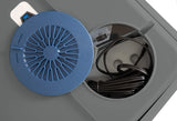 K-Box Electric Cooler and Warmer for Car and Home - 34 Quart (32 Liter) - Dual 110V AC House and 12V DC Vehicle Plugs