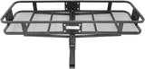 MaxxHaul 70103 Hitch Mount Steel Folding Cargo Carrier - 60" x 21"