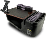 AutoExec AUE00592 Efficiency GripMaster Car Desk Grey Finish with Tablet Mount
