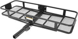 MaxxHaul 70103 Hitch Mount Steel Folding Cargo Carrier - 60" x 21"