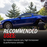Power Stop K3032-26 Front Z26 Carbon Fiber Brake Pads with Drilled & Slotted Brake Rotors Kit