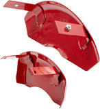MGP Caliper Covers 37004SMGPRD 'MGP' Engraved Caliper Cover with Red Powder Coat Finish and Silver Characters, (Set of 4)