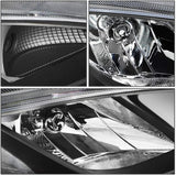 DNA Motoring OEM-HL-0115-R Black Housing Factory Style Passenger Side Headlight Lamp Replacement For 17-20 Pacifica