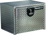 Buyers Products 1705148 Diamond Tread Aluminum Underbody Truck Box with T-Handle Latch, 14 x 12 x 16 Inch
