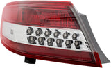 Dorman 1611660 Driver Side Tail Light Assembly Compatible with Select Toyota Models