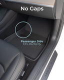 EVNV Tesla Model 3 Floor Mats 2022 - Perfect Model 3 Fit - Easy to Clean Premium Waterproof Mats Protect Your Interior - Logo Free - Tesla Model 3 Accessories (2020-2022)