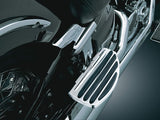 Kuryakyn 4455 Motorcycle Foot Controls: Passenger ISO Board Conversions, Chrome, 1 Pair , black