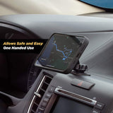 Scosche MAGDM-10KFLT MagicMount Magnetic Car Phone Holder Mount - 360 Degree Adjustable Head, Universal with All Devices - Dashboard Mount - Pack of 10