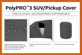 Classic Accessories Over Drive PolyPRO 3 Full-Size SUV/Pickup Truck Cover, 188"-230"L