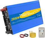 Solinba 2000w Car Power Inverter Converter Peak 4000w Converter DC24v to AC110v 60Hz+Romote Controller