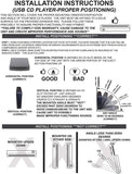 AIE Vehicle CD Player via USB Radio Connection (USBCDPLAY1) - (See Vehicle Fit Chart)