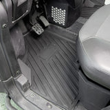 LDETXY Floor Mats for Can Am Defender, TPE Front Row Floor Liners All Weather Protection Slush Mats for Can-Am Defender / Defender MAX Accessories (2PCS)