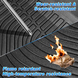 Cartist Custom Fit for Floor Mats Honda Civic 2012 2013 2014 2015 All Weather Waterproof Floor Liners Front & Rear Row Carpet Protection Mat TPE Odorless