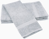 Towels by Doctor Joe (DBS-16273-CHARI-144EA-144PK) Safe-2-Bleach Charcoal 16" x 27" Plush Cotton Salon Towel, (Pack of 144)