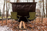 Super Heavy Duty Poly Tarp Cover Thick 16 Mil, Waterproof, 100% UV Resistant, Rot/Rip/Tear Proof Tarpaulin (Cut Size: 18' x 24', Finished Size: 17'6" x 23'6", Dark Brown)
