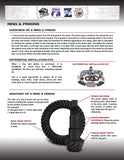 Yukon Gear & Axle (YG D60R-538R-T) High Performance Ring & Pinion Gear Set for Dana 60 Reverse Rotation Differential