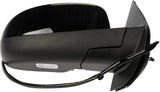 Dorman 955-1012 Passenger Side Power Door Mirror - Heated / Folding with Signal Compatible with Select Chevrolet / GMC Models, Black