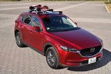 INNO INA952 Gravity Universal Mount (Fits Rounds, Square, Aero and Most Factory Bars) Holds - (3) Fat Ski or (2) Snowboards Roof Rack