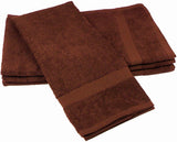 Towels by Doctor Joe (DBS-16273-CHARI-144EA-144PK) Safe-2-Bleach Charcoal 16" x 27" Plush Cotton Salon Towel, (Pack of 144)