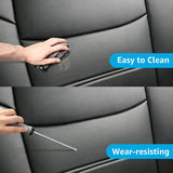 Seat Covers for Toyota RAV4 XLE 2022 2021 2020 2019, Custom Ultra Waterproof Leather Front & Rear Seat Protector Interior Accessories