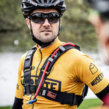 USWE Outlander 3L, Hydration Pack with 1,5L/ 50 oz Hydration Bladder, Black. Bounce Free