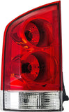 Dorman 1611129 Driver Side Tail Light Assembly Compatible with Select Nissan Models