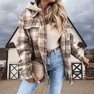 Women's Western Hooded Shirt